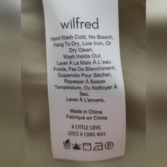 Gold Satin Wilfred Dress - Size 4 - Picture 3 of 4